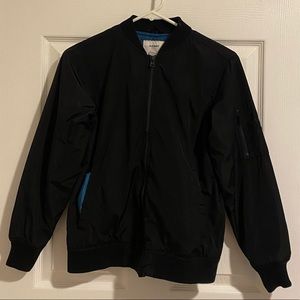 Boys Black Old Navy Water Proof Bomber Jacket